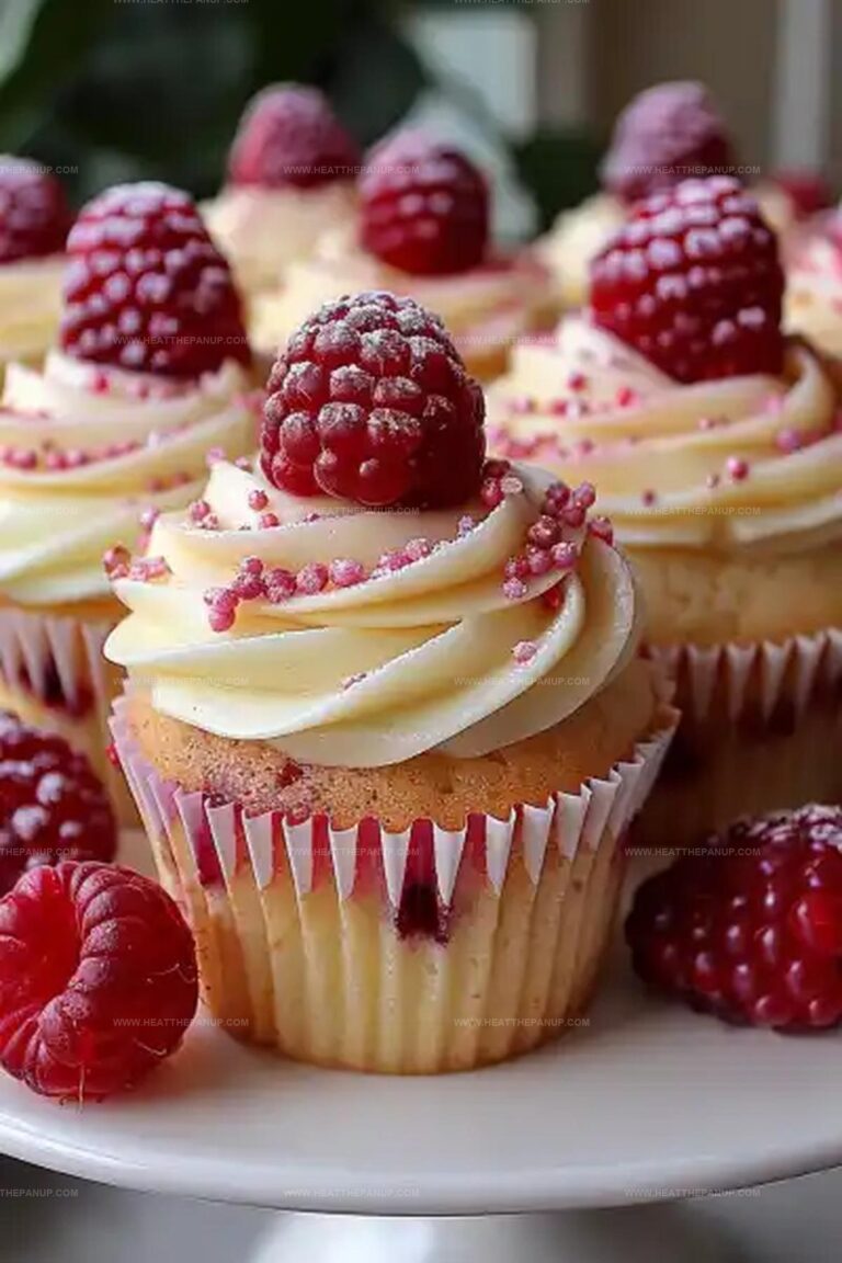 Almond Wedding Cake Cupcakes With Raspberry Filling Recipe