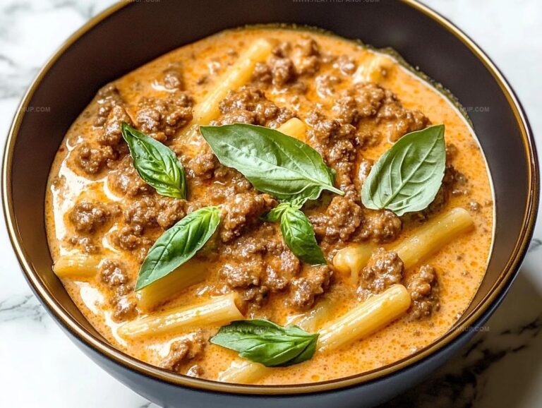 Creamy Beef Pasta Recipe