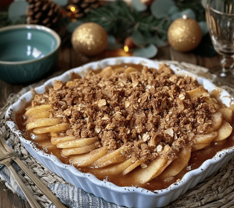 Cinnamon Apple Crisp Recipe