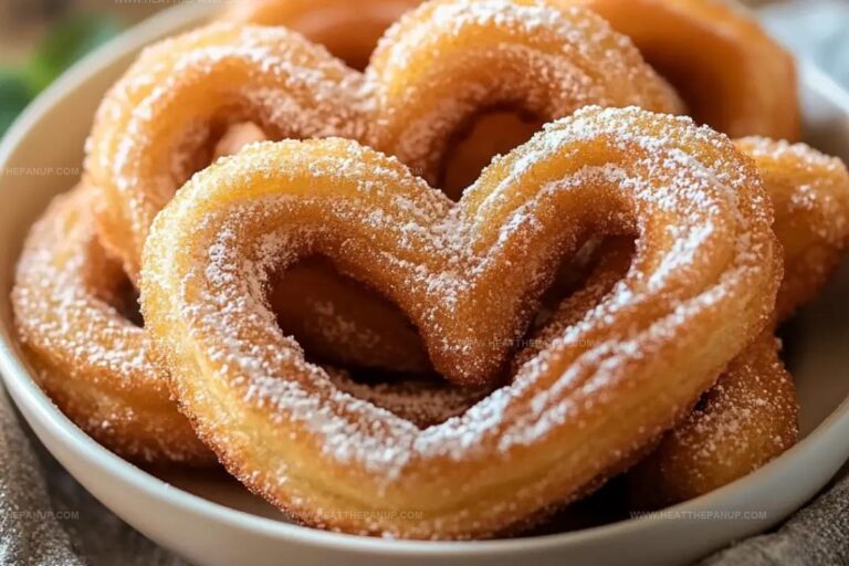 Heart-Shaped Churros Recipe