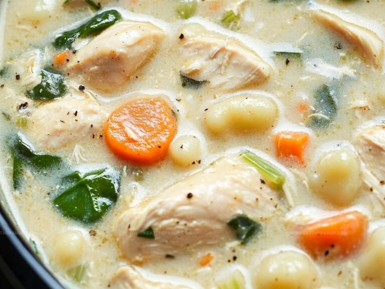 Slow Cooker Chicken Gnocchi Soup Recipe