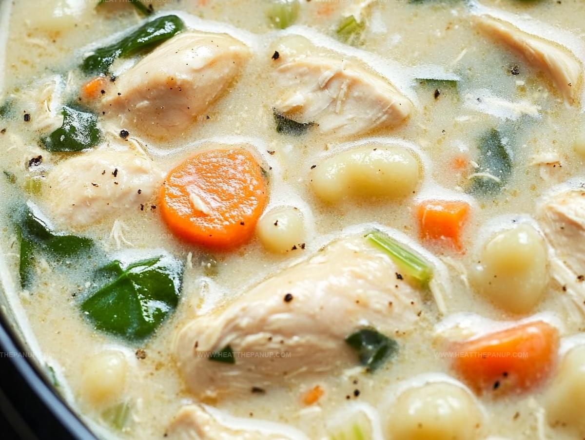 Slow Cooker Chicken Gnocchi Soup Recipe