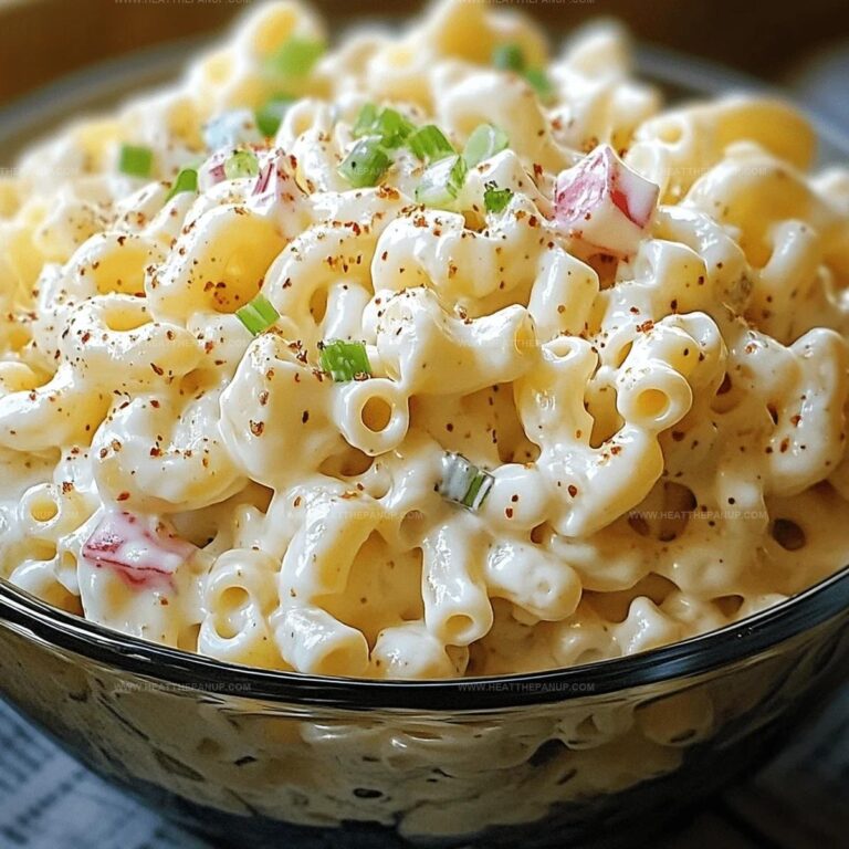 Sweet Amish Macaroni Salad Recipe