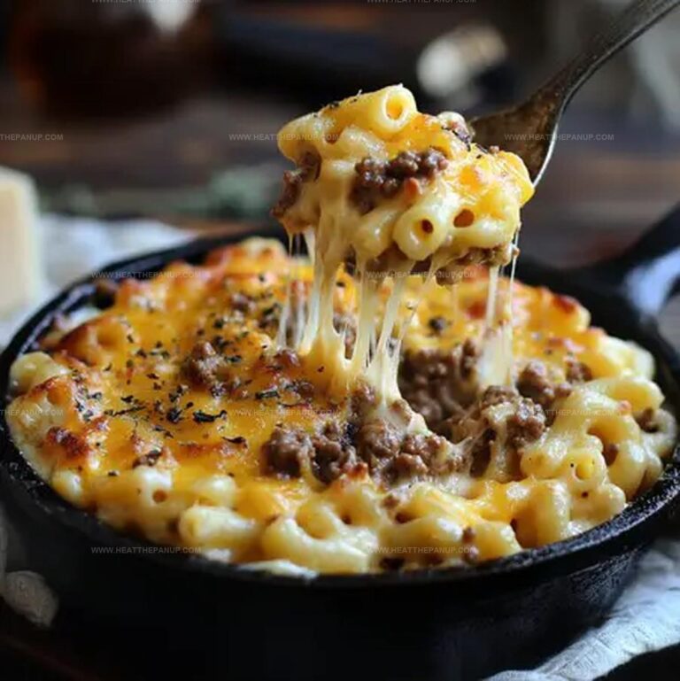 Cheesy Hamburger Casserole Recipe
