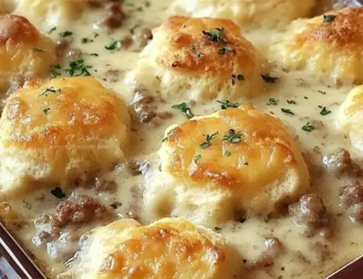 Biscuits And Gravy Breakfast Casserole Recipe