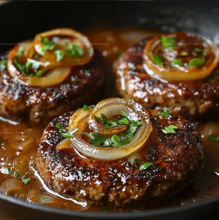 Hamburger Steak With Onions And Gravy Recipe