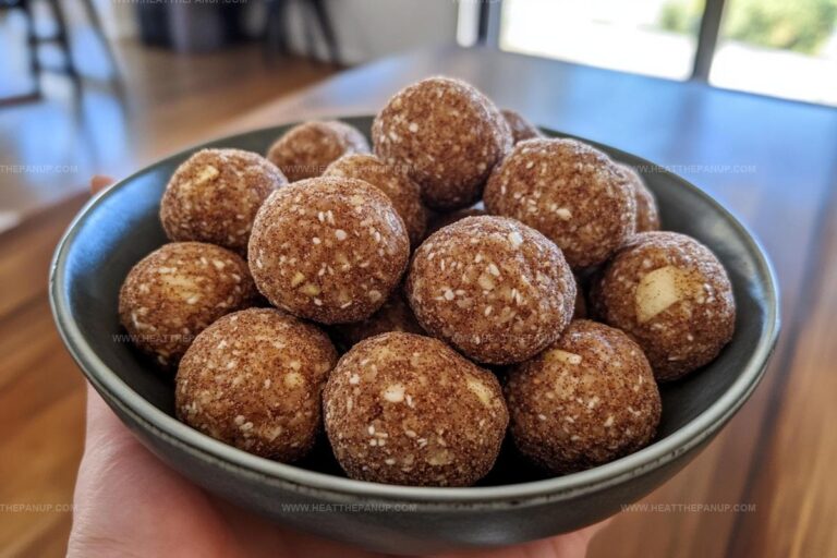 Apple Cinnamon Balls for Dogs Recipe