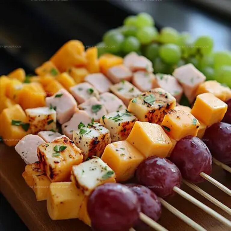 Cheese And Meat Kabobs Recipe