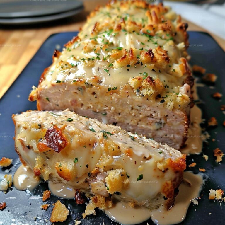 Chicken Cordon Bleu Meatloaf Recipe