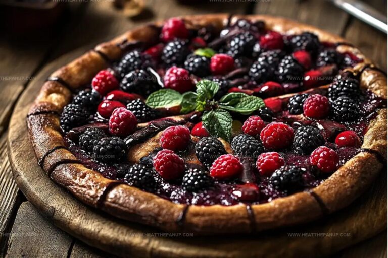 Berry Brownie Pizza Recipe