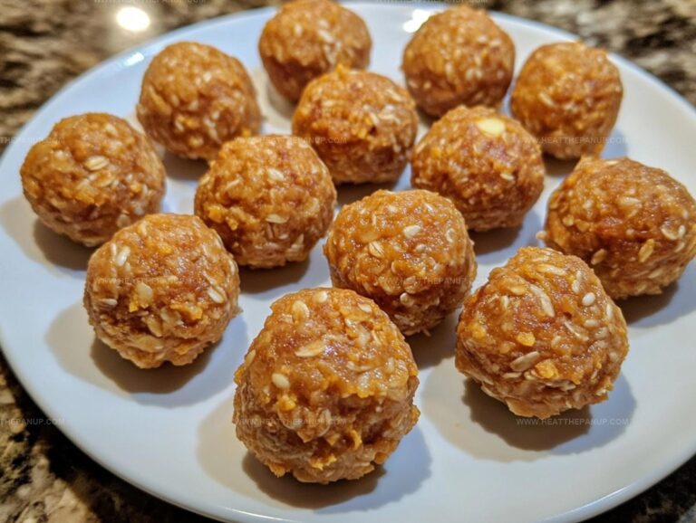 Sweet Potato And Apple Balls For Dogs Recipe