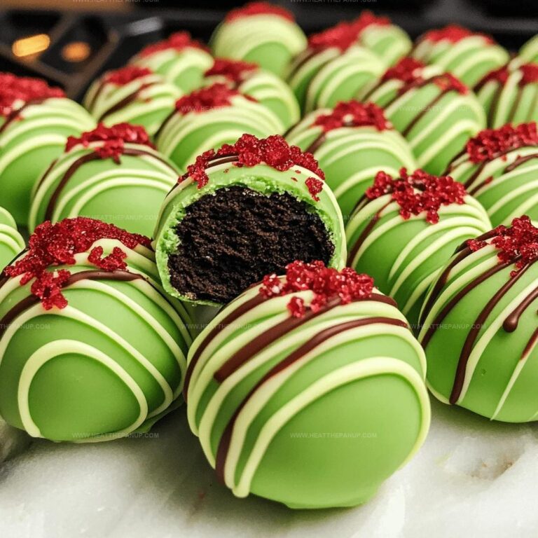 Jolly Grinch Oreo Balls Recipe