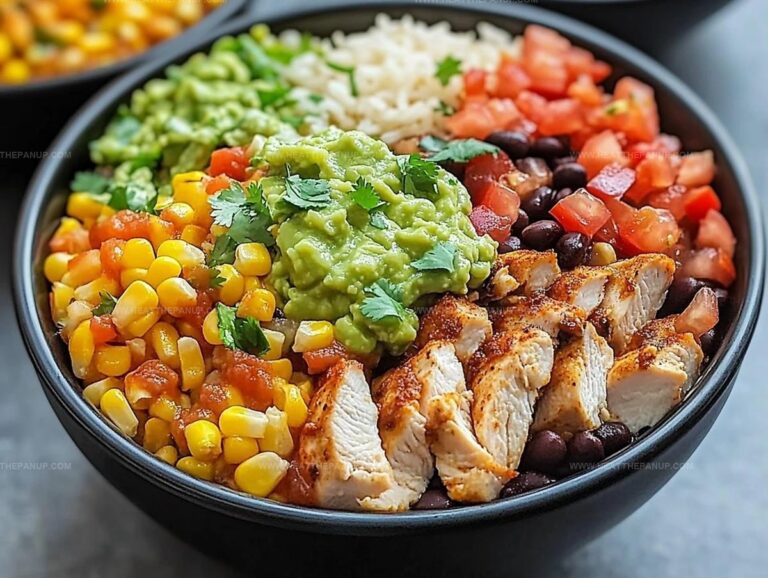 One-Pan Chicken Burrito Bowl Recipe