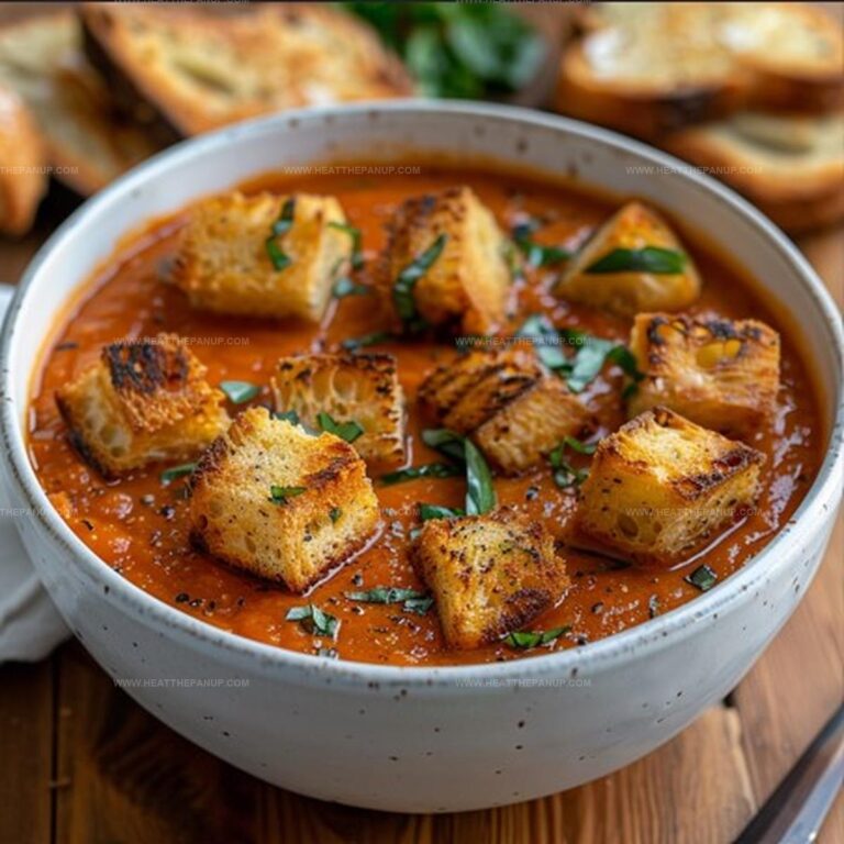 Roasted Tomato Basil Soup Recipe