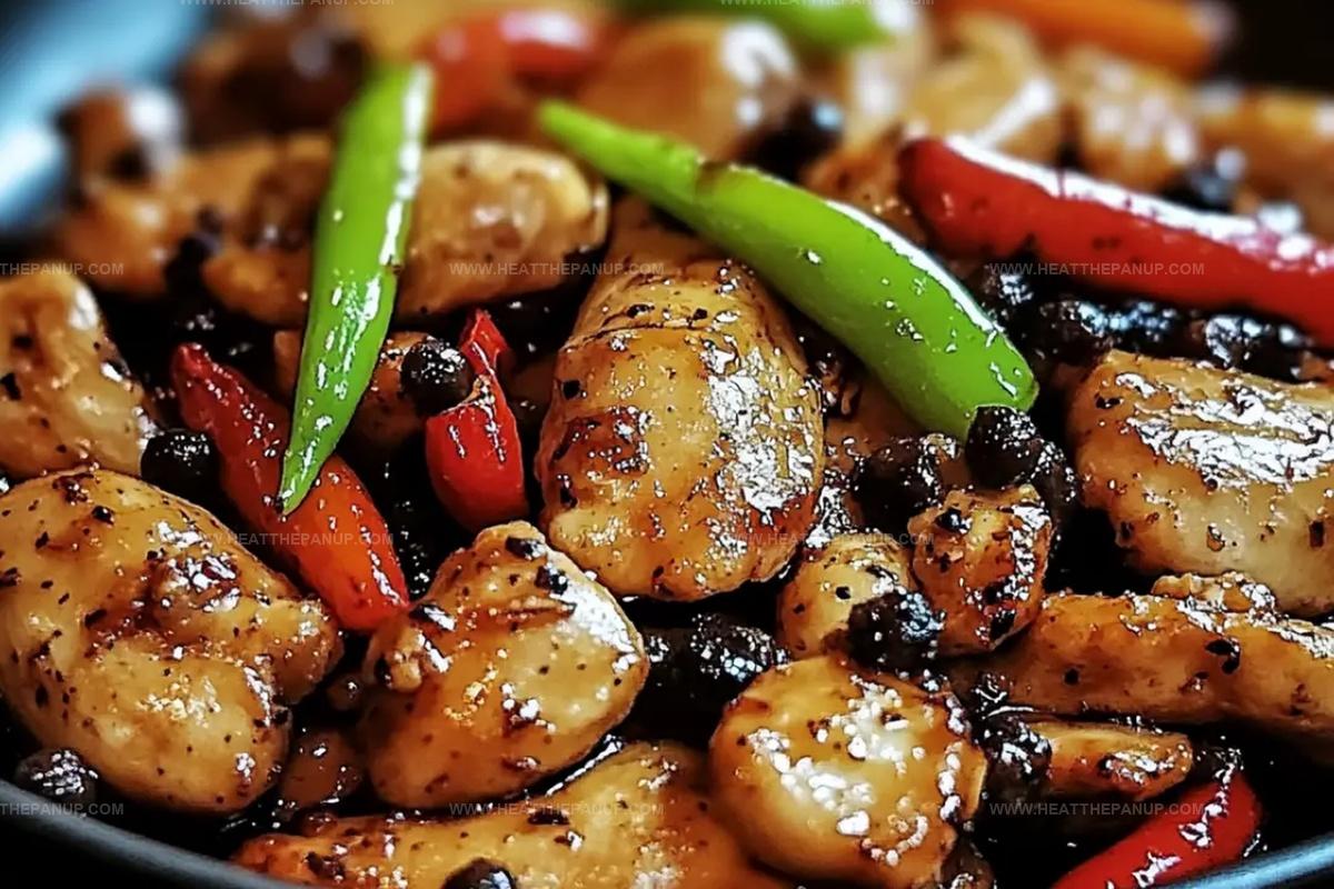 Fiery Black Pepper Chicken Recipe