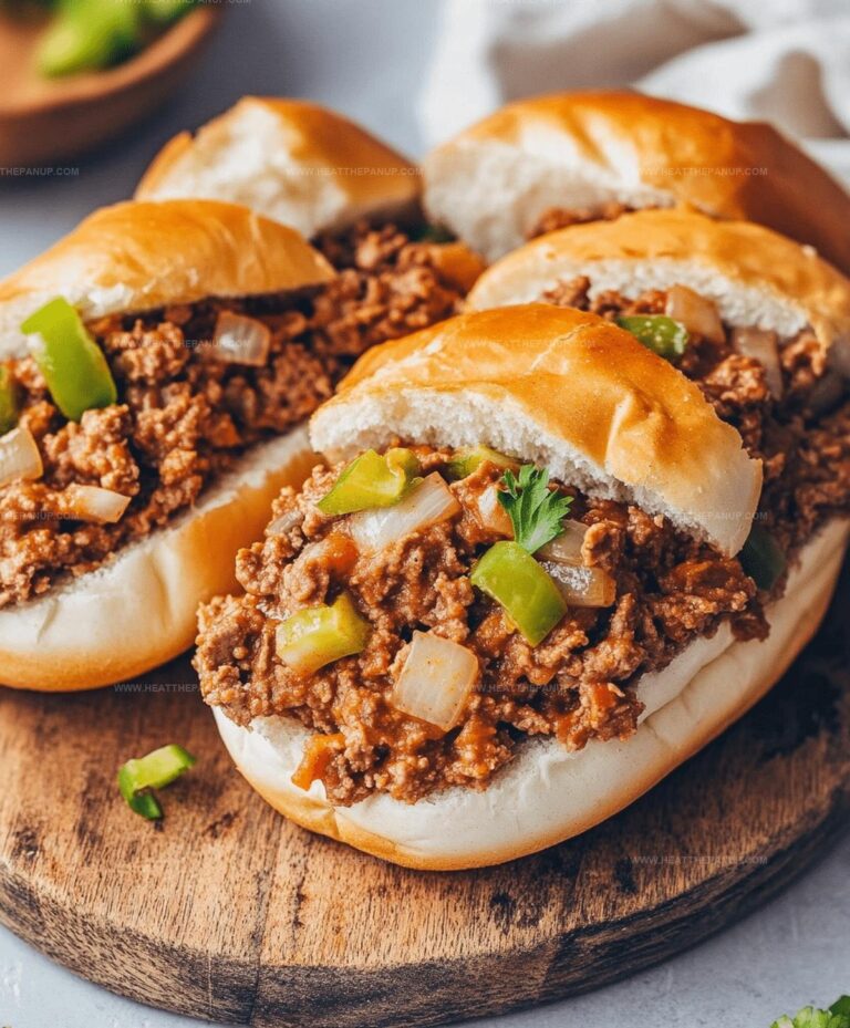Philly Cheesesteak Sloppy Joes Recipe