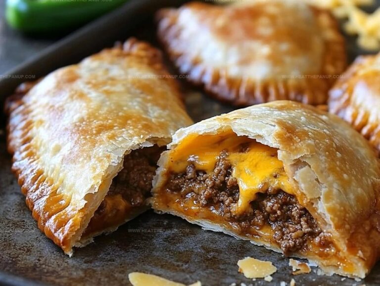 Cheesy Ground Beef Empanadas Recipe