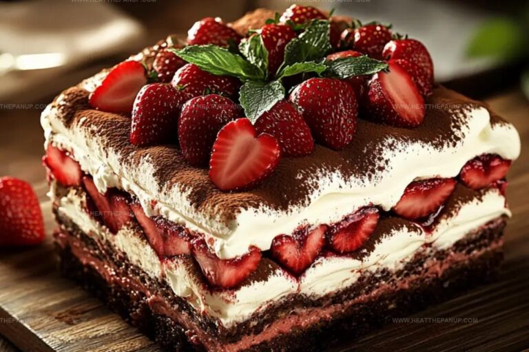 Strawberry Tiramisu Recipe