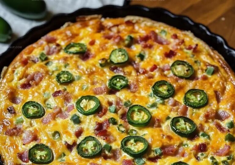 Cheesy, Turkey Bacon, And Jalapeno Cornbread Recipe