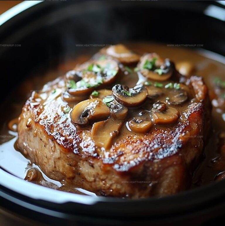 Crock Pot Pork Chops (With Gravy) Recipe
