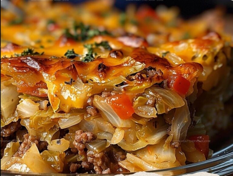 Comforting Cabbage Beef Bake Recipe