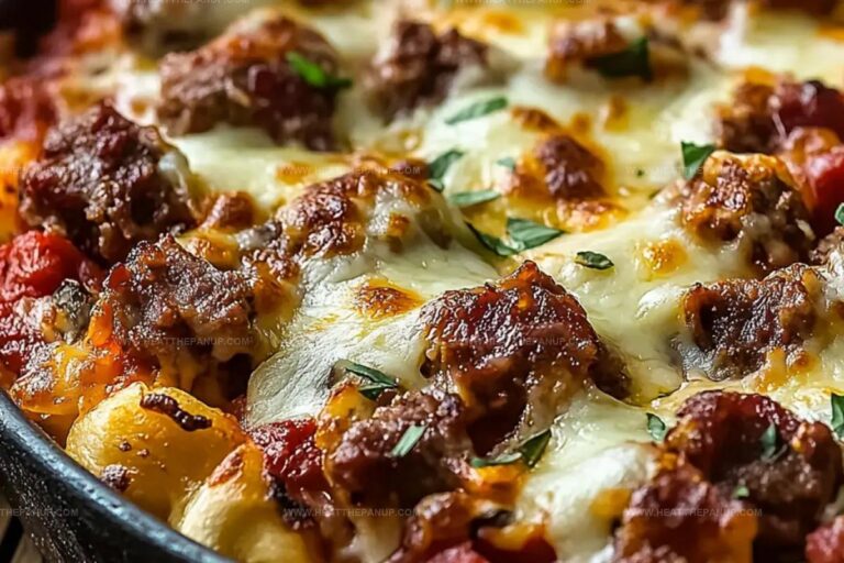 Meat Lovers Pizza Casserole Recipe