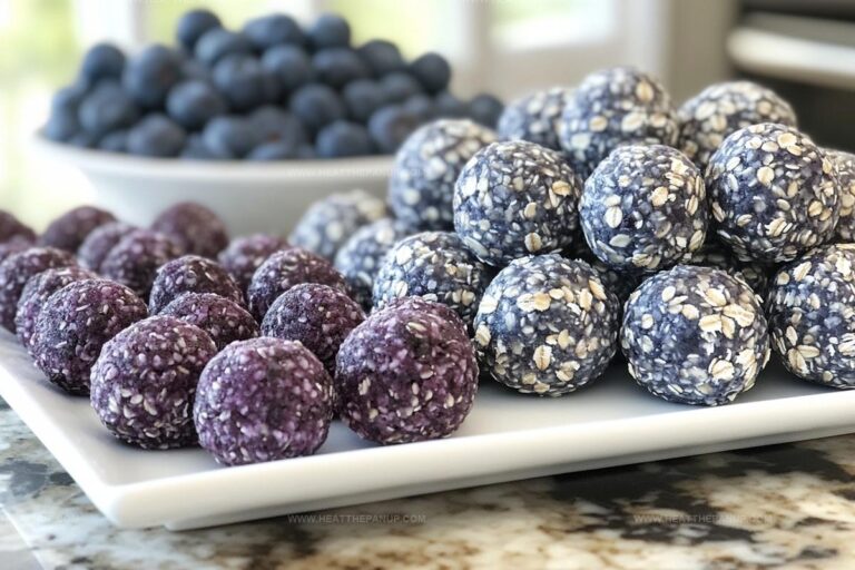 Blueberry Oat Balls for Dogs Recipe