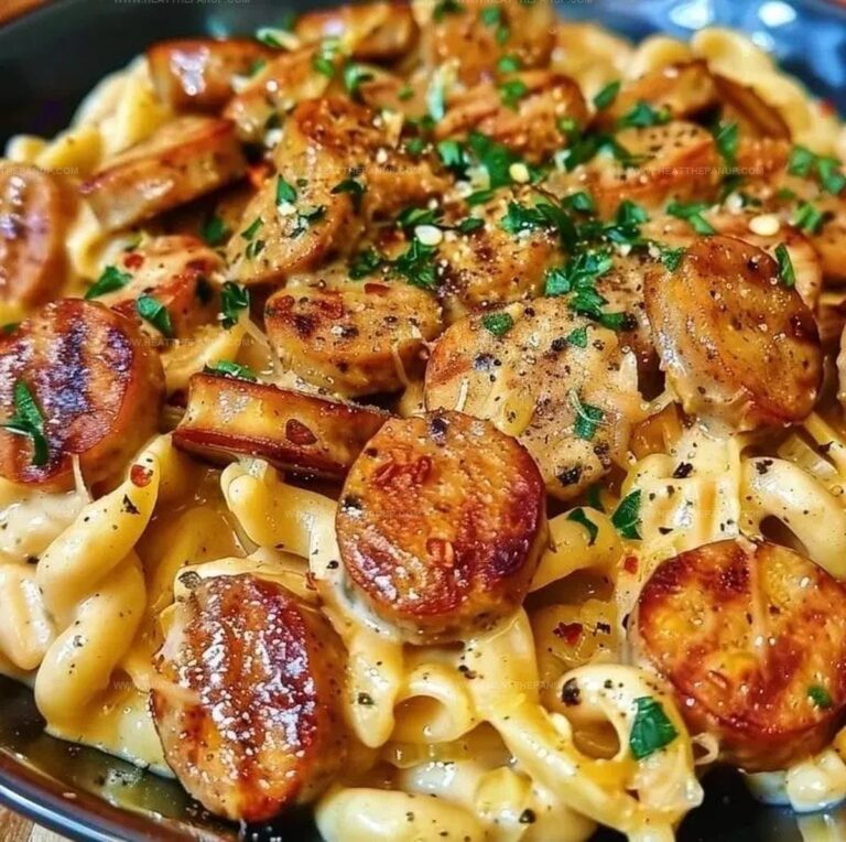 Smoked Sausage Cajun Alfredo Recipe