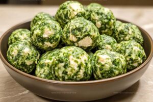 Spinach and Chicken Balls for Dogs Recipe