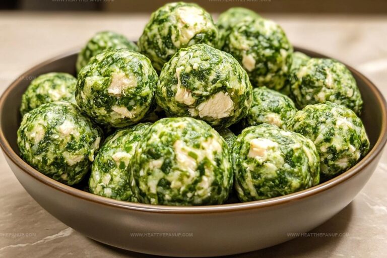 Spinach and Chicken Balls for Dogs Recipe