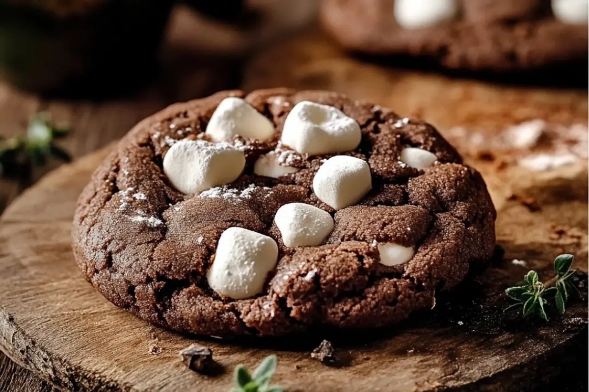 Marshmallow-Surprise Hot Cocoa Cookies Recipe