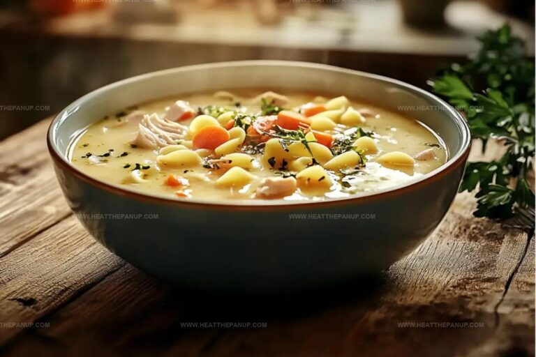 Creamy Chicken Noodle Soup Recipe