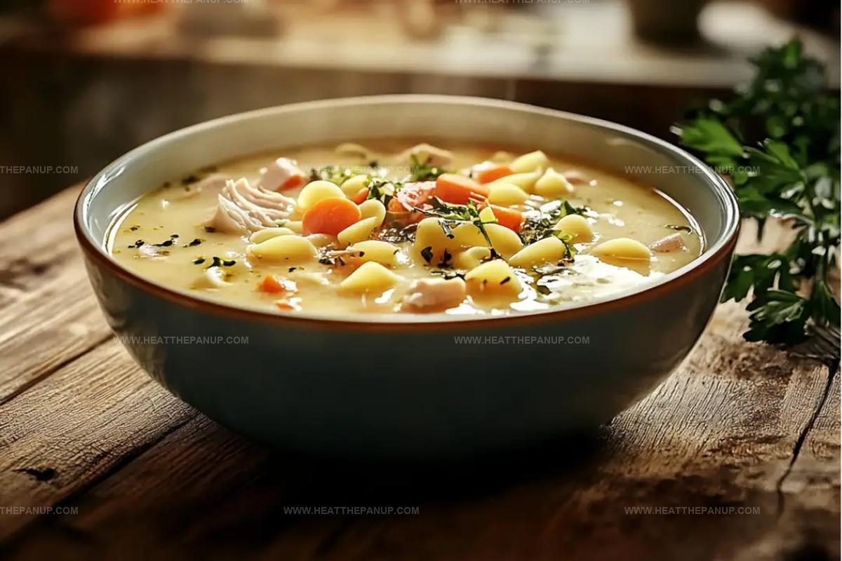 Creamy Chicken Noodle Soup Recipe