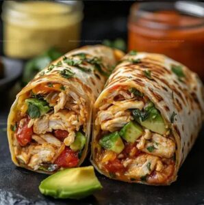 Chipotle Ranch Grilled Chicken Burritos (Taco Bell Copycat Recipe) Recipe