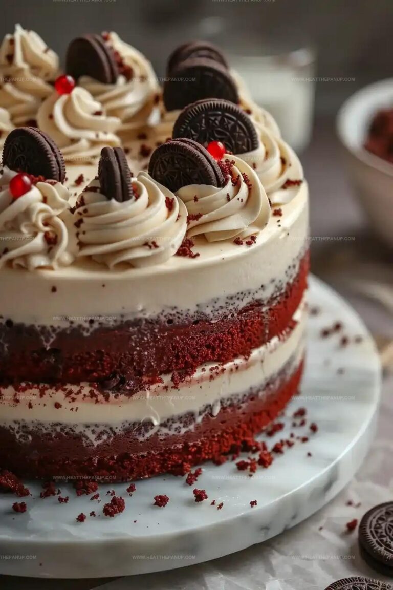 Red Velvet Oreo Cake Recipe