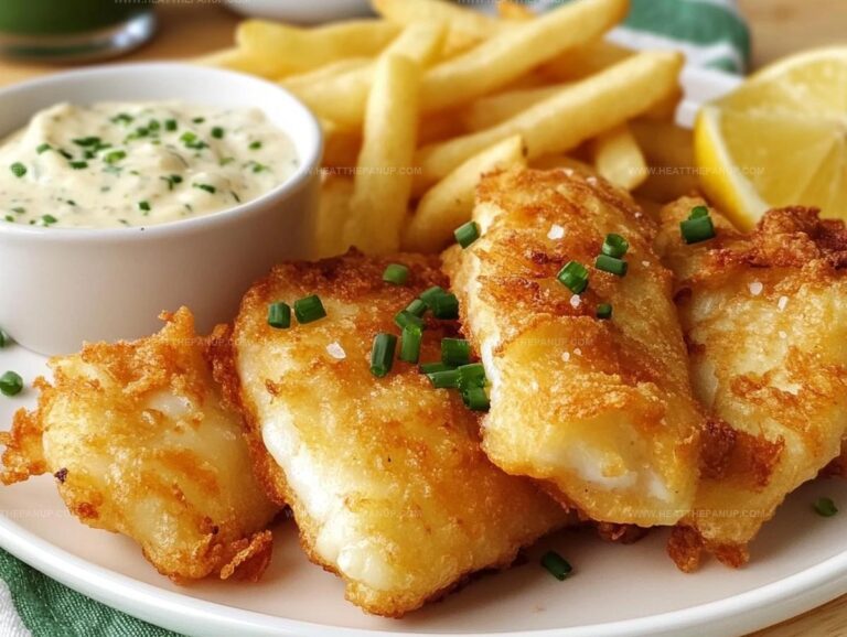 Battered Fish And Chips Recipe