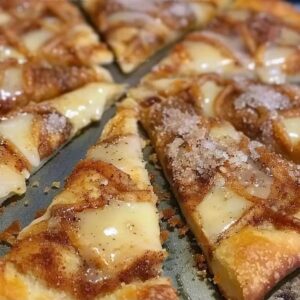 Cinnamon-Sugar Pizza Made With Crescent Rolls Recipe