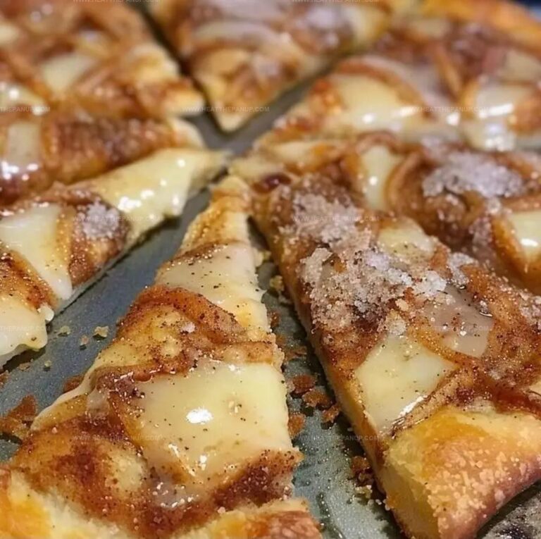 Cinnamon-Sugar Pizza Made With Crescent Rolls Recipe