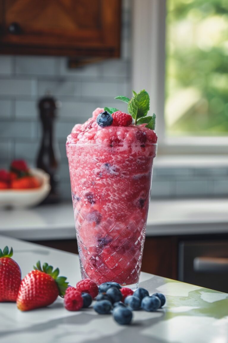 Triple Berry Slushy Recipe