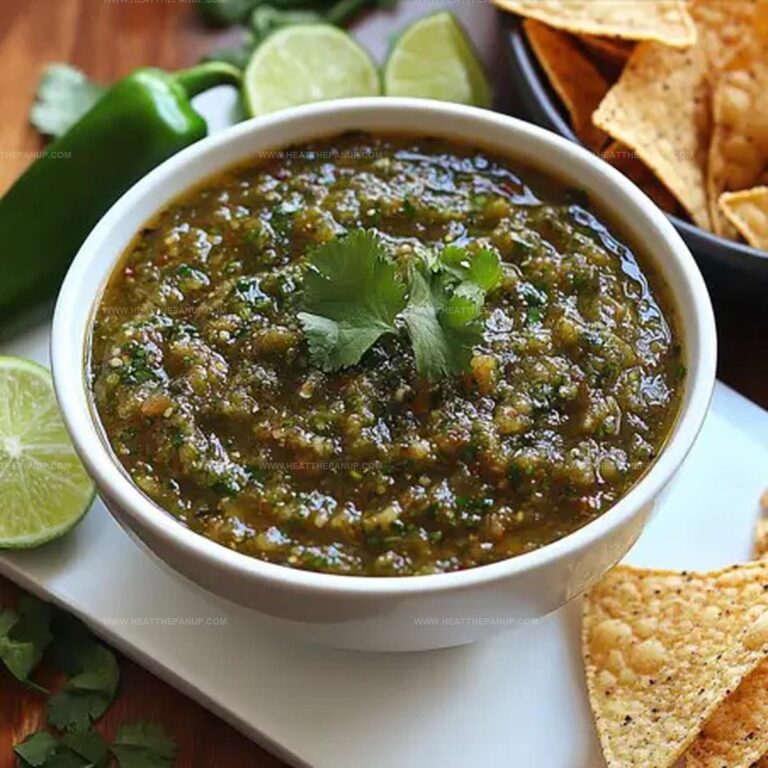 Hatch Green Chile Salsa Verde Recipe