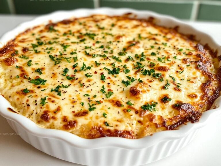 Baked Garlic Bread Dip Recipe