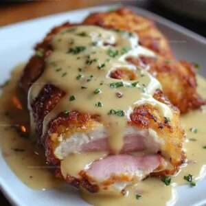 Creamy Chicken Cordon Bleu Recipe