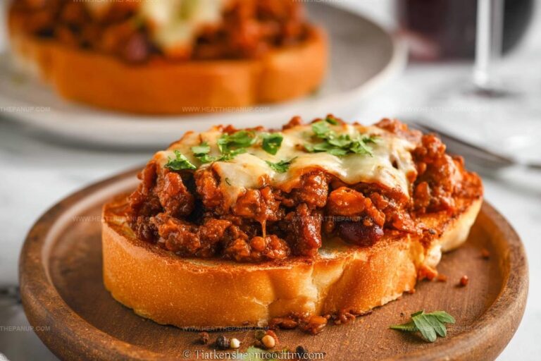 Texas Toast Sloppy Joes Recipe