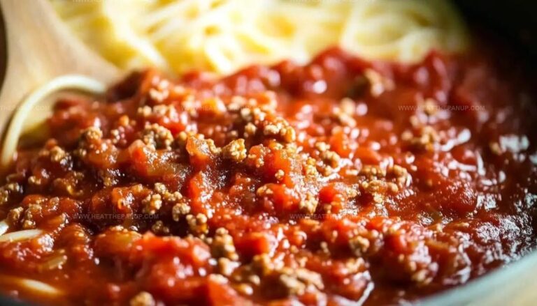 Homemade Spaghetti Sauce Recipe