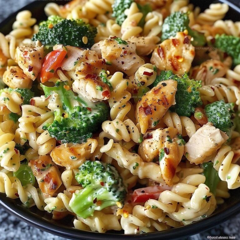 Chicken Broccoli Pasta Salad Recipe
