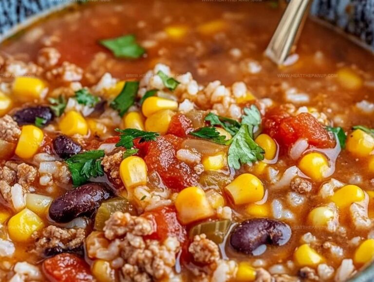 Mexican Beef And Rice Soup Recipe