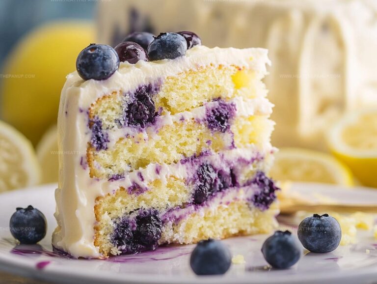 Lemon Blueberry Cake Recipe