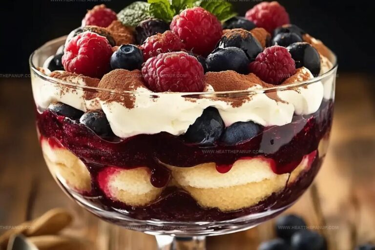 Berry Tiramisu Trifle Recipe