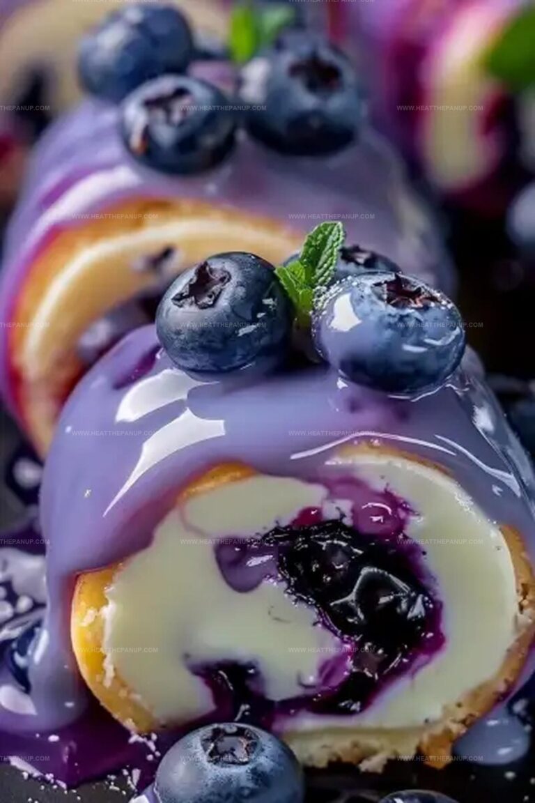 Blueberry Cheesecake Rolls Recipe