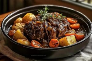 Pot Roast With Carrots & Potatoes Recipe